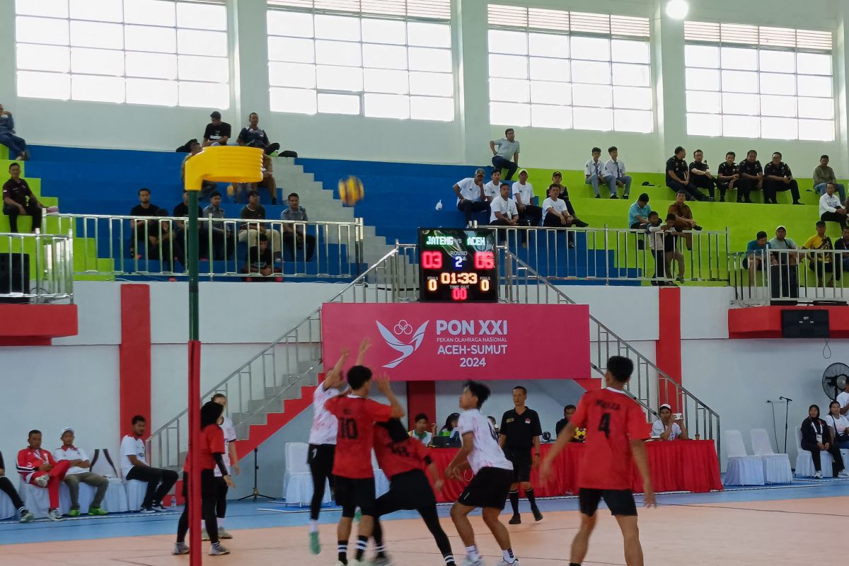 4 tim korfball berebut tiket final nomor K4 dua korf di PON