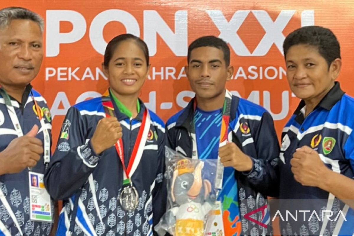 Muaythai persembahkan  satu medali perak untuk Maluku di PON XXI