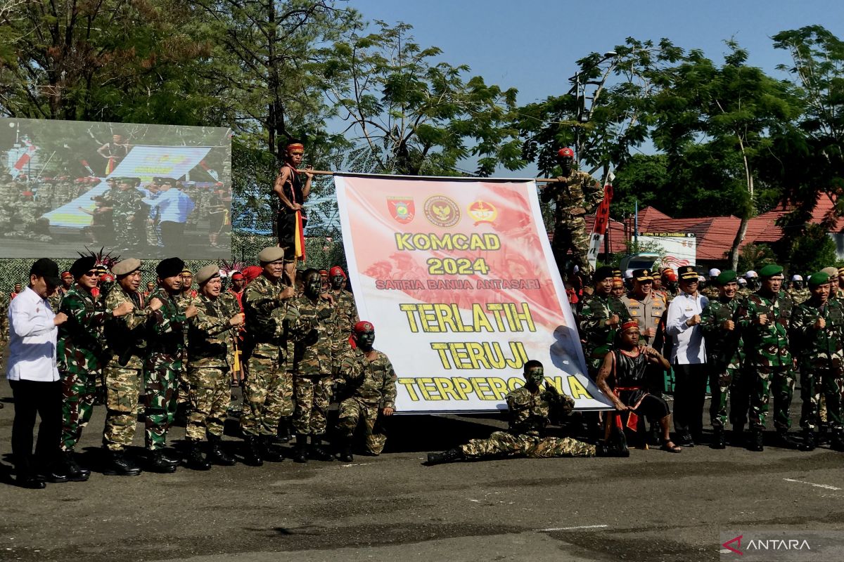 Wakil KSAD tetapkan 500 warga sipil sebagai komcad darat di Kalsel