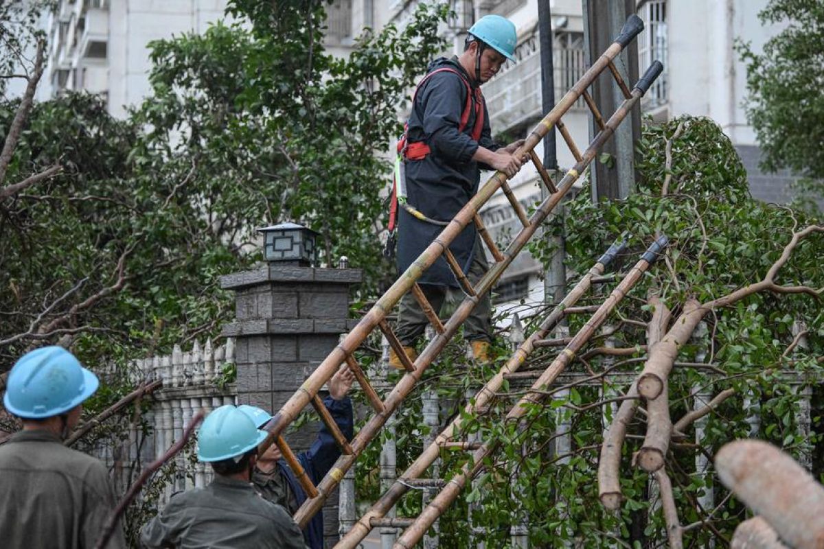 Provinsi Hainan di China laporkan nol epidemi pasca topan super Yagi