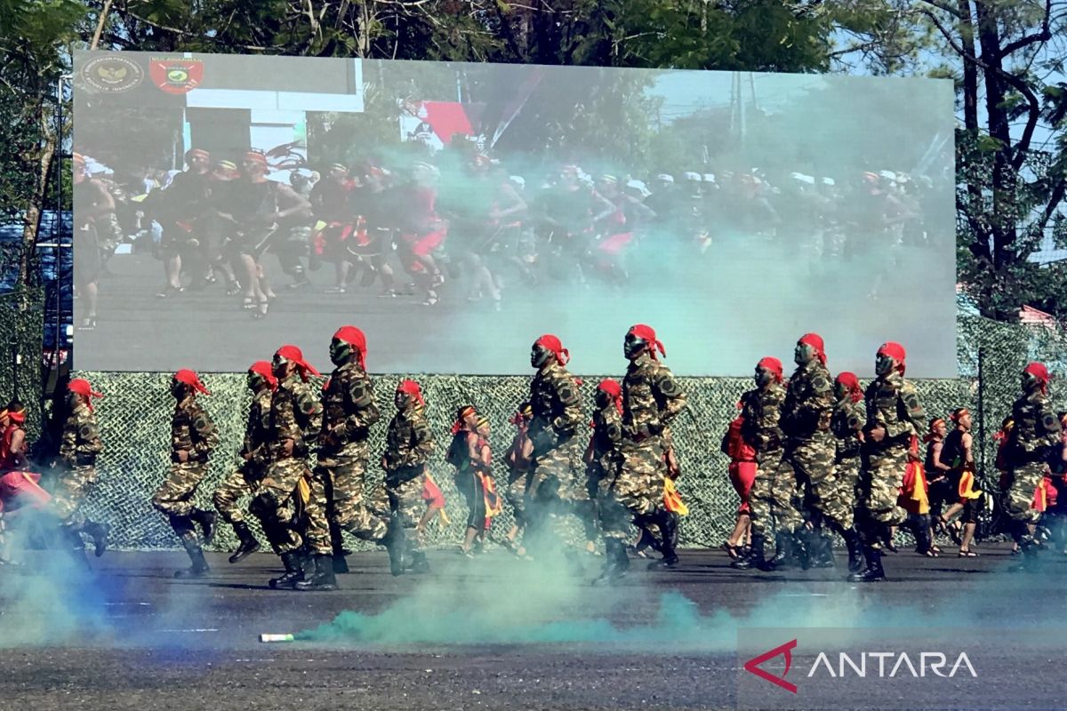 Prabowo: 500 Komcad darat di Kalsel bantu jaga IKN