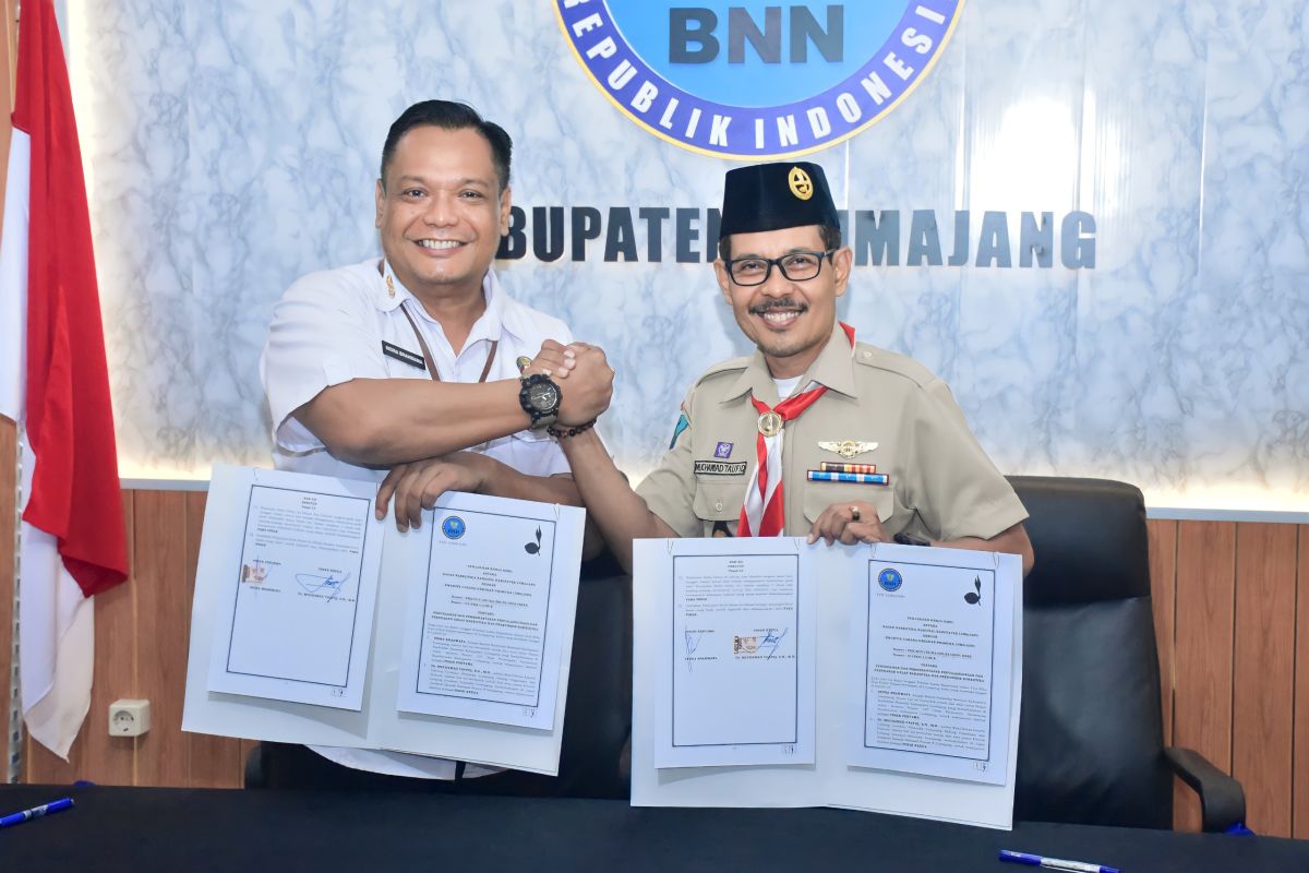 Sinergi BNN-Pramuka ciptakan generasi muda Lumajang bebas dari narkoba