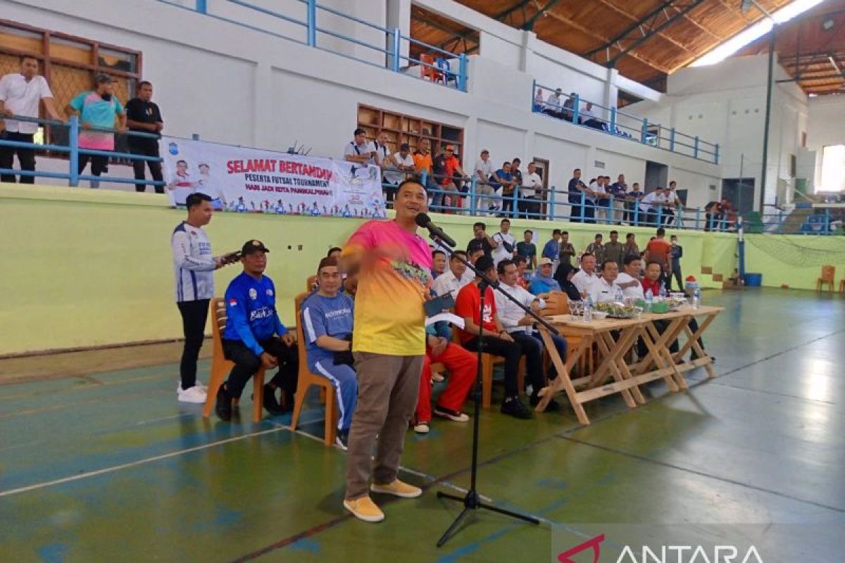 Pj Wako buka lomba futsal HUT ke-267 Kota Pangkalpinang