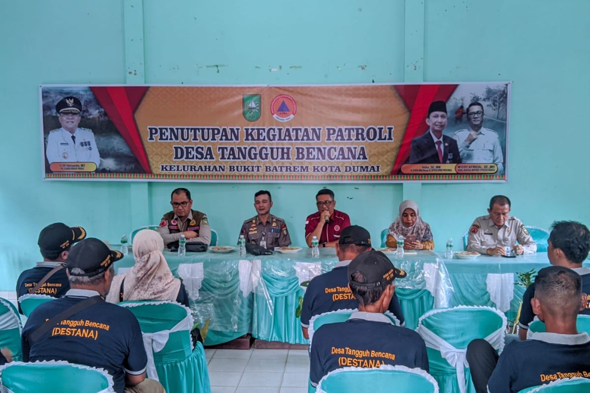 BPBD Riau luncurkan desa tangguh bencana tanggulangi karhutla