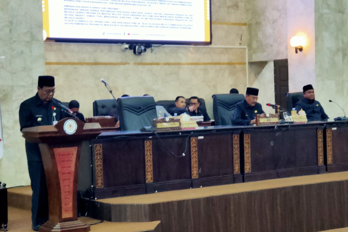 Proyeksi pendapatan daerah pada RAPBD Kalsel  2025 Rp10 triliun lebih