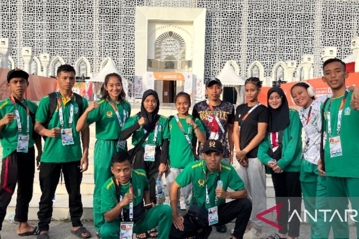 PON XXI - Jatim juara umum cabang olahraga muaythai