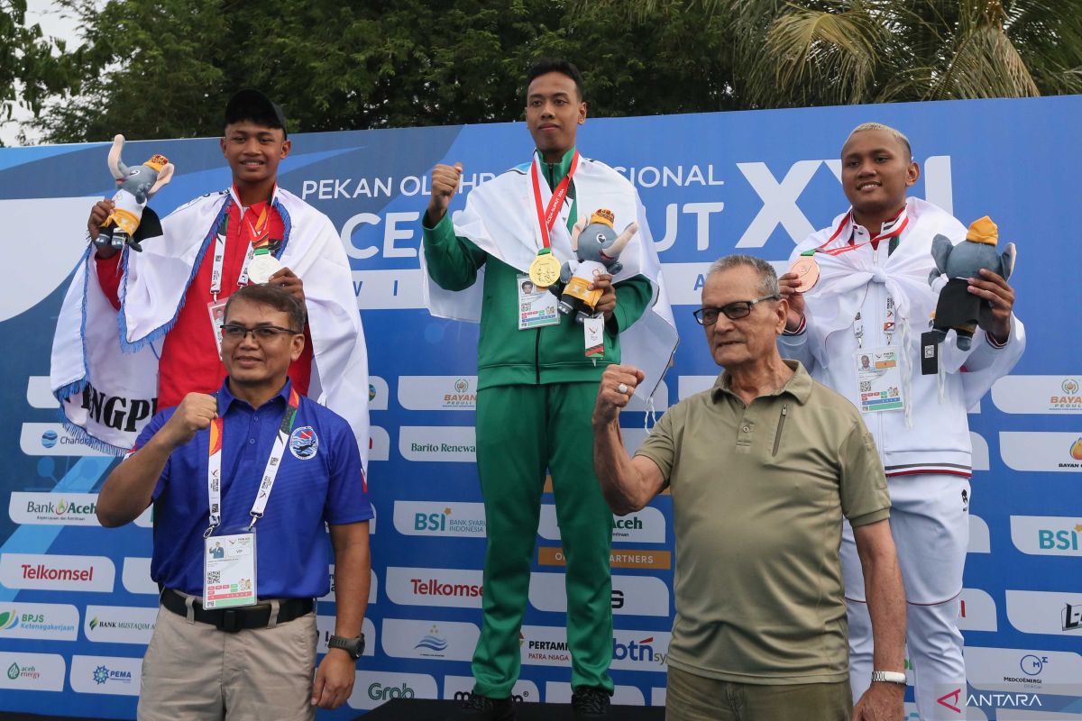 Jatim awali selam kolam dengan borong tiga emas dan pecah dua rekor