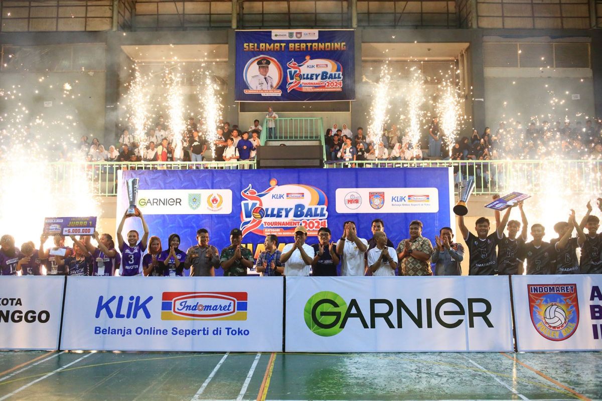 Klik Indomaret Volleyball Tournament 2024 sukses digelar di Kota Probolinggo