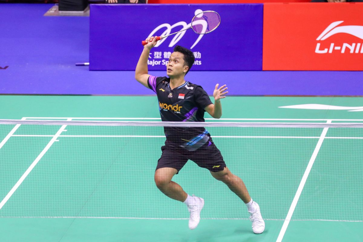 Ginting lewati  rubber game untuk lolos ke 16 besar Hong Kong Open 2024