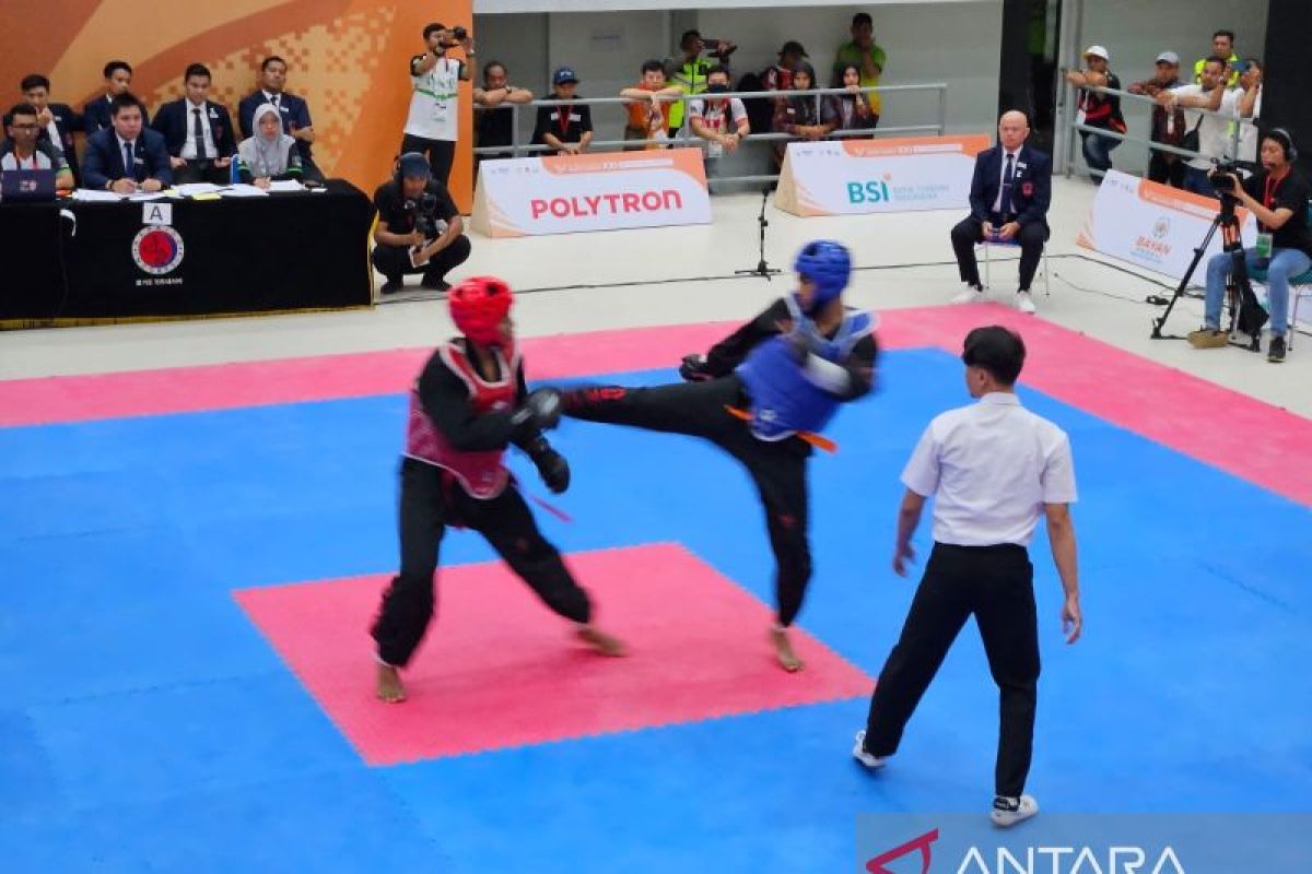 Medali emas hapkido kelas tarung hari kedua dimenangi tiga provinsi