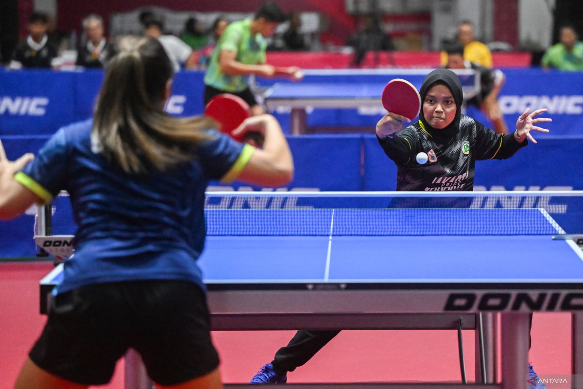 Hasil tenis meja, Bali-DKI kirim dua wakil di ganda putra-putri