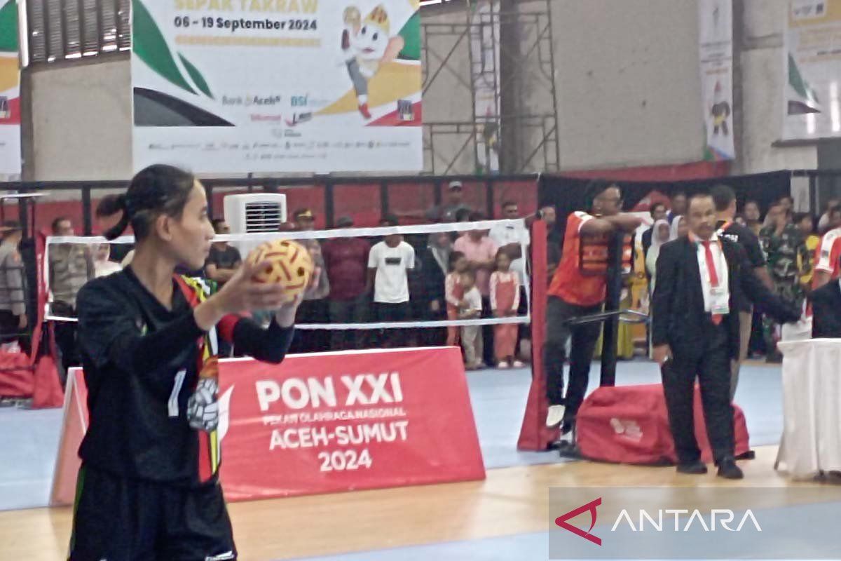 Sepak takraw - Jateng dan Jabar pimpin grup kuadran putri