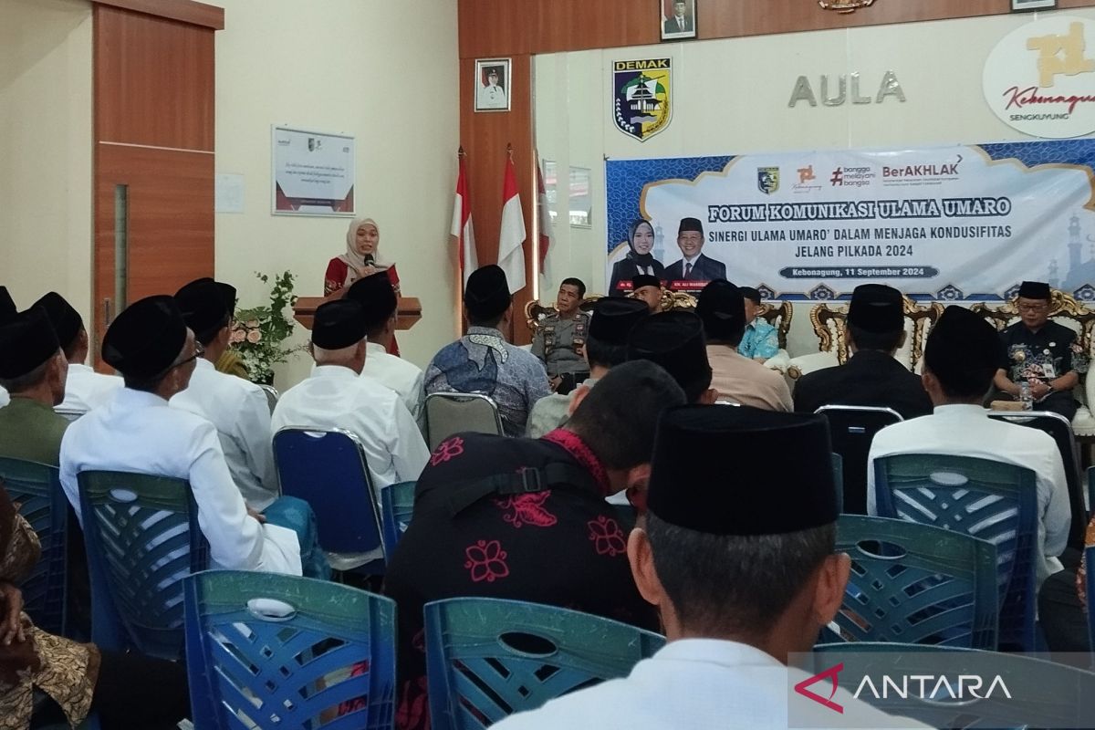 Bupati Demak ajak alim ulama wujudkan Pilkada 2024 damai