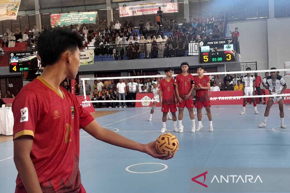 Sepak takraw - Nomor perseorangan kuadran mulai dipertandingkan, ada tim Kepri!