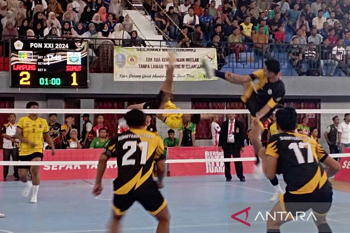 Sepak takraw - Gorontalo hadapi Kepri di semifinal kuadran putra