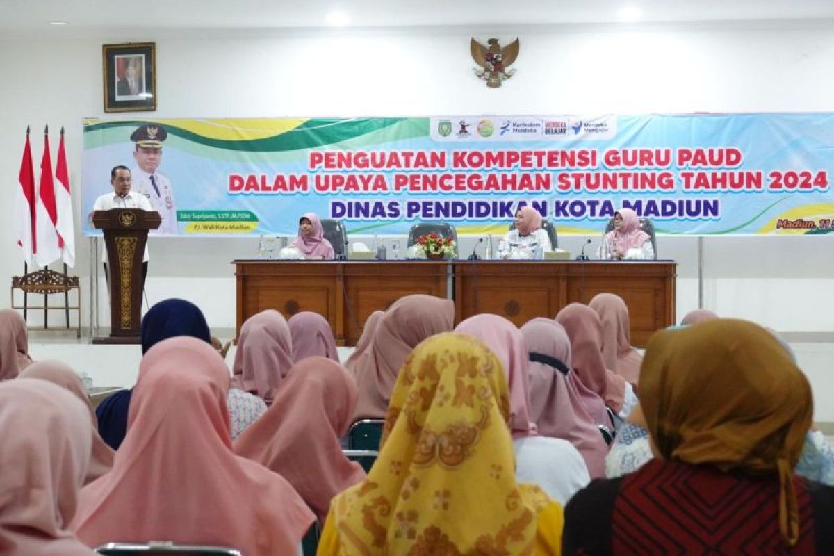 Pemkot Madiun libatkan guru PAUD untuk cegah stunting anak