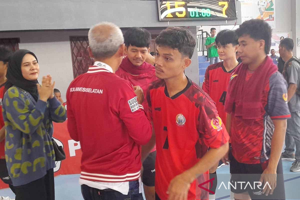 Sulawesi Selatan sabet emas regu putra sepak takraw