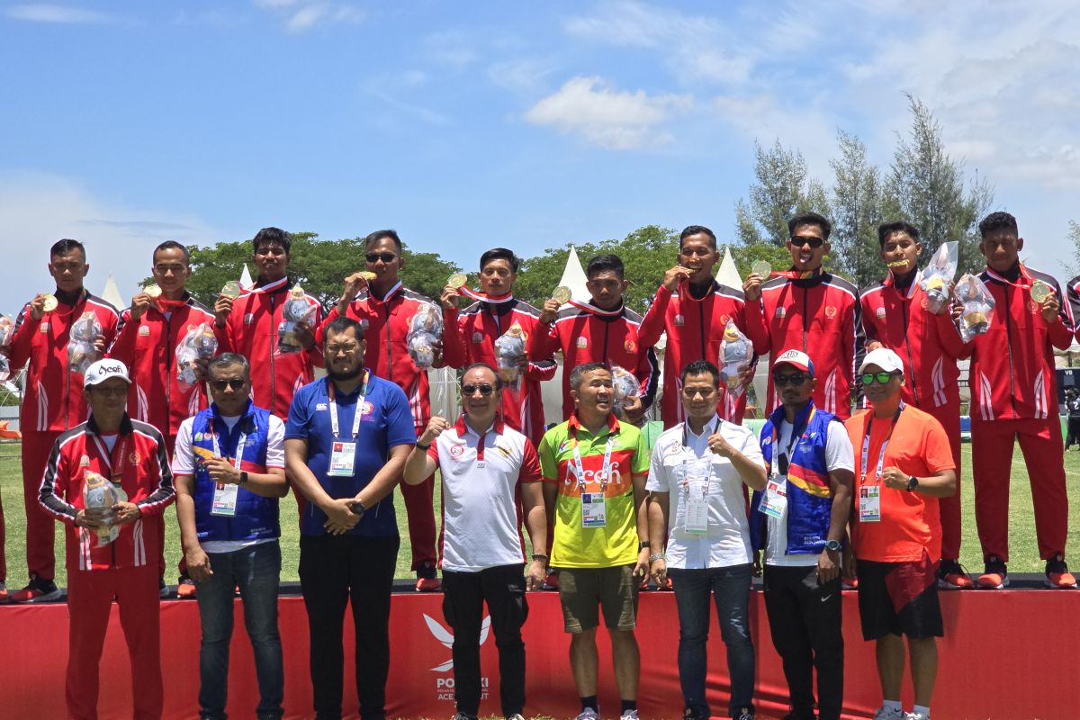 Kontingen Aceh dan Bali raih medali emas di cabang rugby x