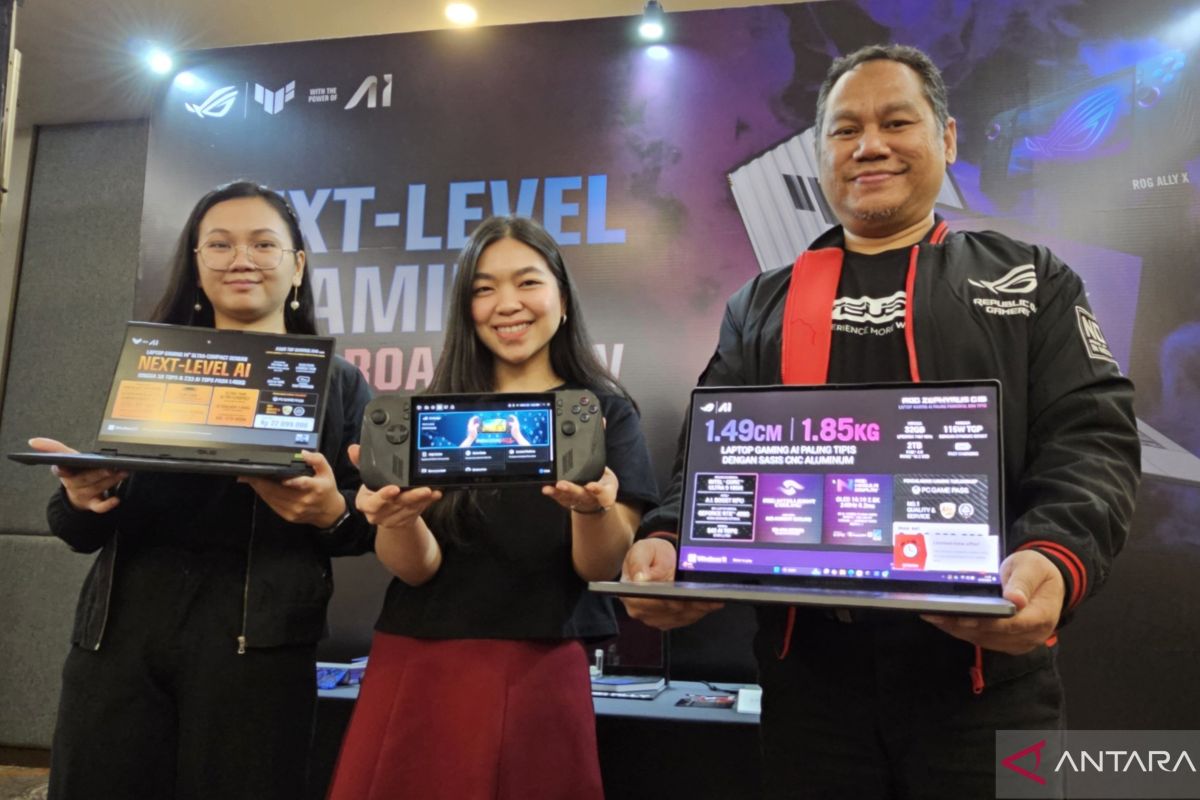 ASUS luncurkan tiga produk guna rebut pangsa pasar gim Indonesia