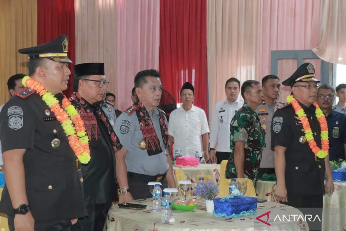 Pj Sekda Tanjab Barat hadiri sertijab Kepala Lapas Kelas IIB Kuala Tungkal.