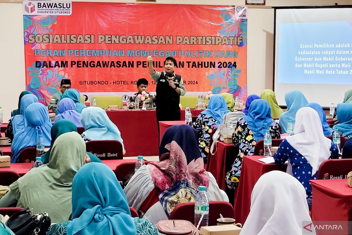 Bawaslu Situbondo ajak kaum perempuan awasi dan cegah politik uang