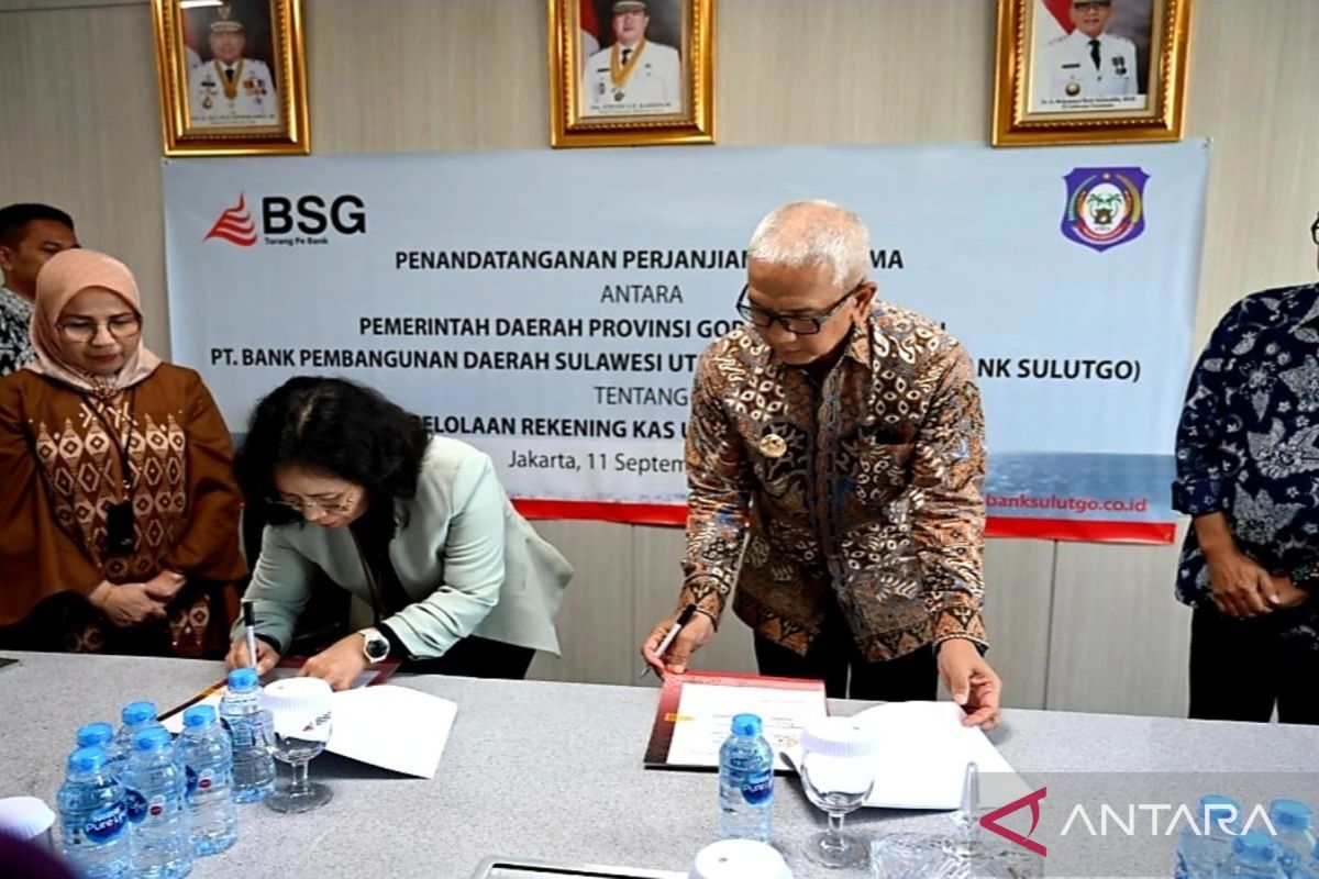 Pemprov Gorontalo perpanjang kerja sama dengan Bank SulutGo