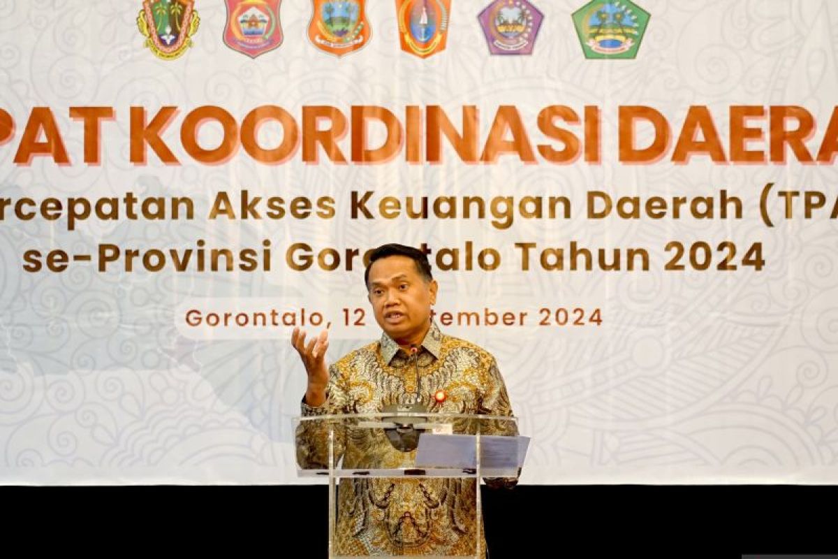 OJK: TPAKD tingkatkan literasi dan inklusi keuangan di Gorontalo