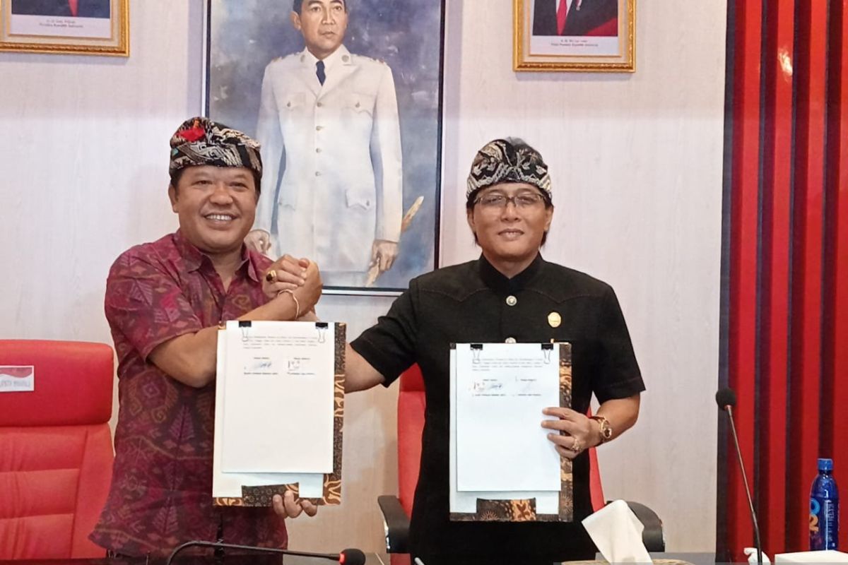 Bupati Bangli dan Bupati Badung sepakat kerjasama antardaerah