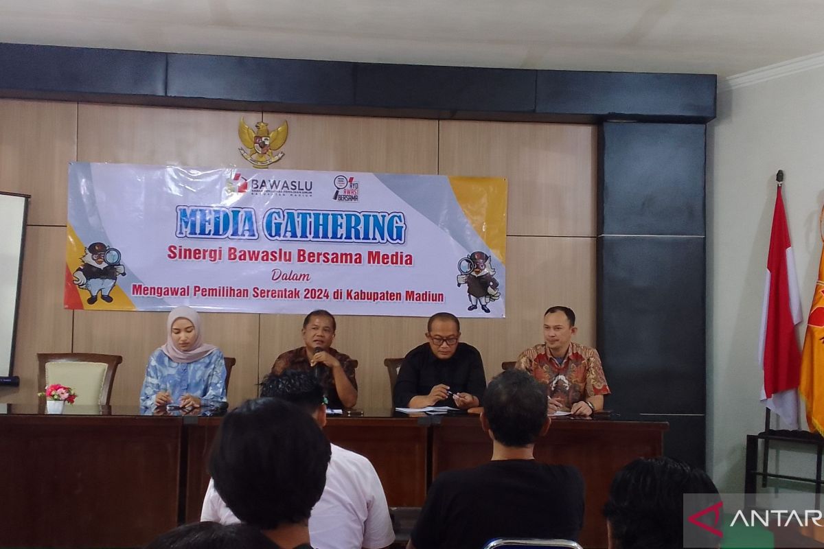 Bawaslu Kabupaten Madiun gandeng pers kawal Pilkada 2024