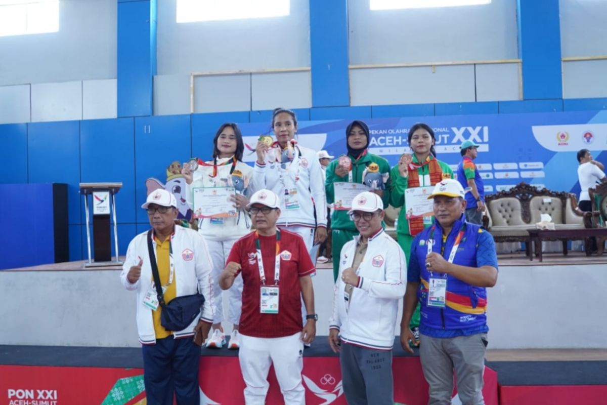 Koleksi tujuh medali, Jakarta juara umum kurash