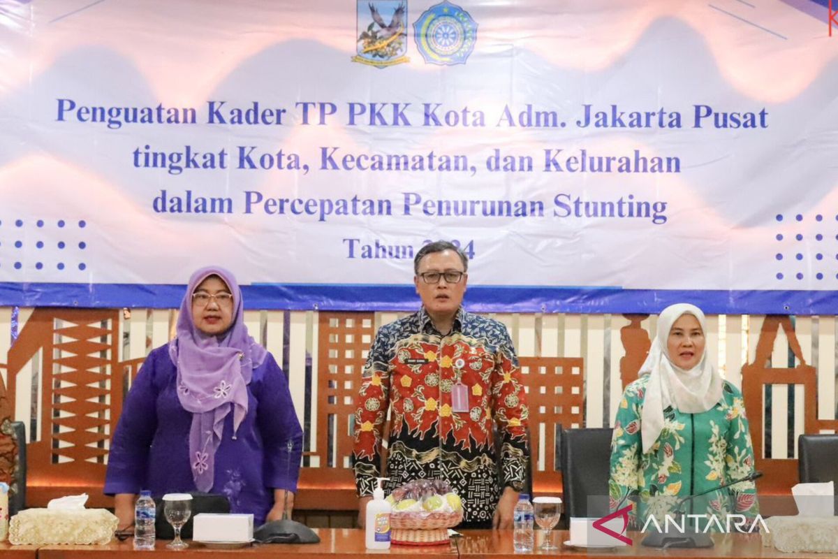 Jakpus perkuat peran tim PKK untuk turunkan angka stunting