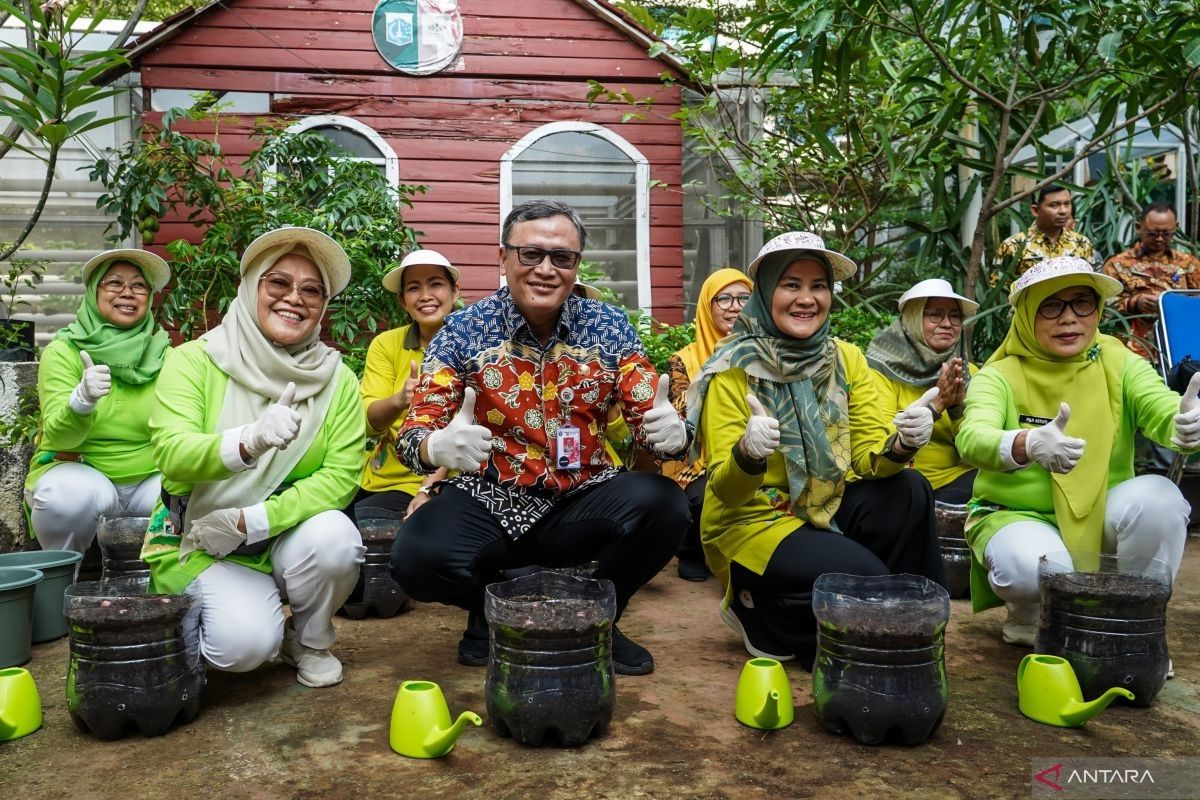 Ketahanan pangan, Pemkot Jakarta Pusat tanam bawang merah di 69 titik