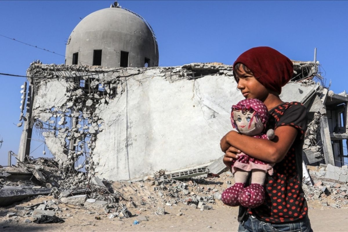 Ekonomi Gaza susut hingga 1/6 dari nilai sebelum diserbu Israel