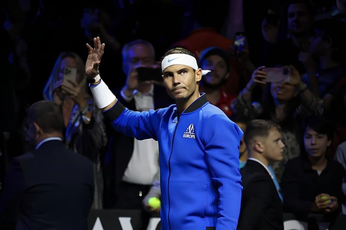 Cedera belum pulih, Rafael Nadal mundur dari Laver Cup Berlin 2024