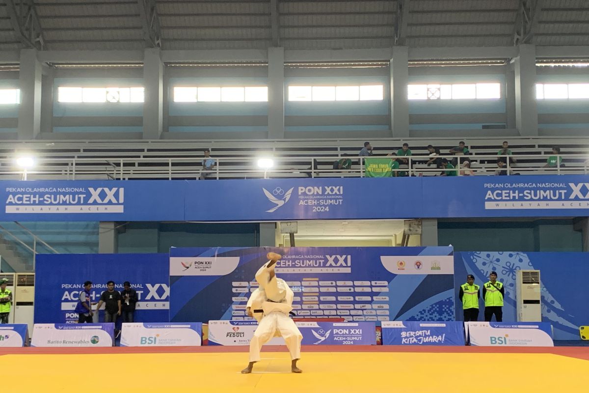 PON XXI: Judo Jawa Timur sabet satu medali emas dari nomor Nage No Kata