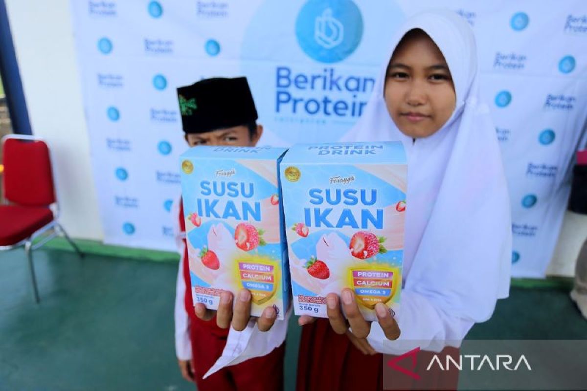 Tambahan pemanis pada susu ikan diperbolehkan asal tidak berlebihan