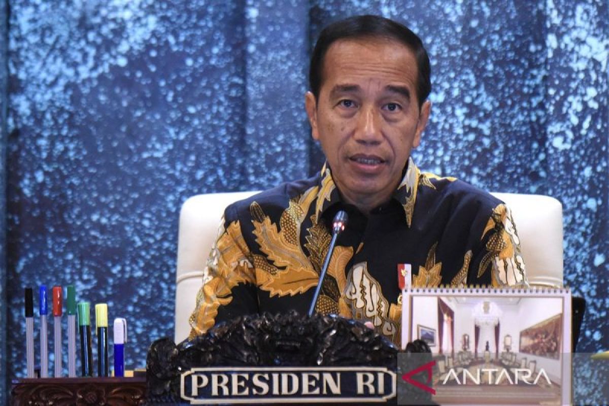 Presiden Jokowi minta maaf ke seluruh anggota kabinet