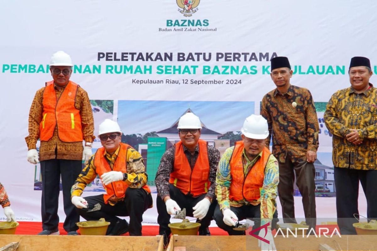 Baznas dirikan fasilitas kesehatan gratis Rumah Sehat di Tanjungpinang