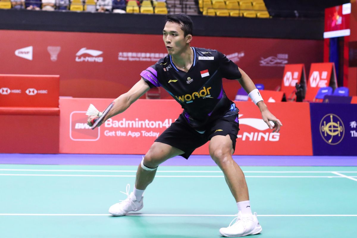 Jonatan Christie ke semifinal Hong Kong Open 2024