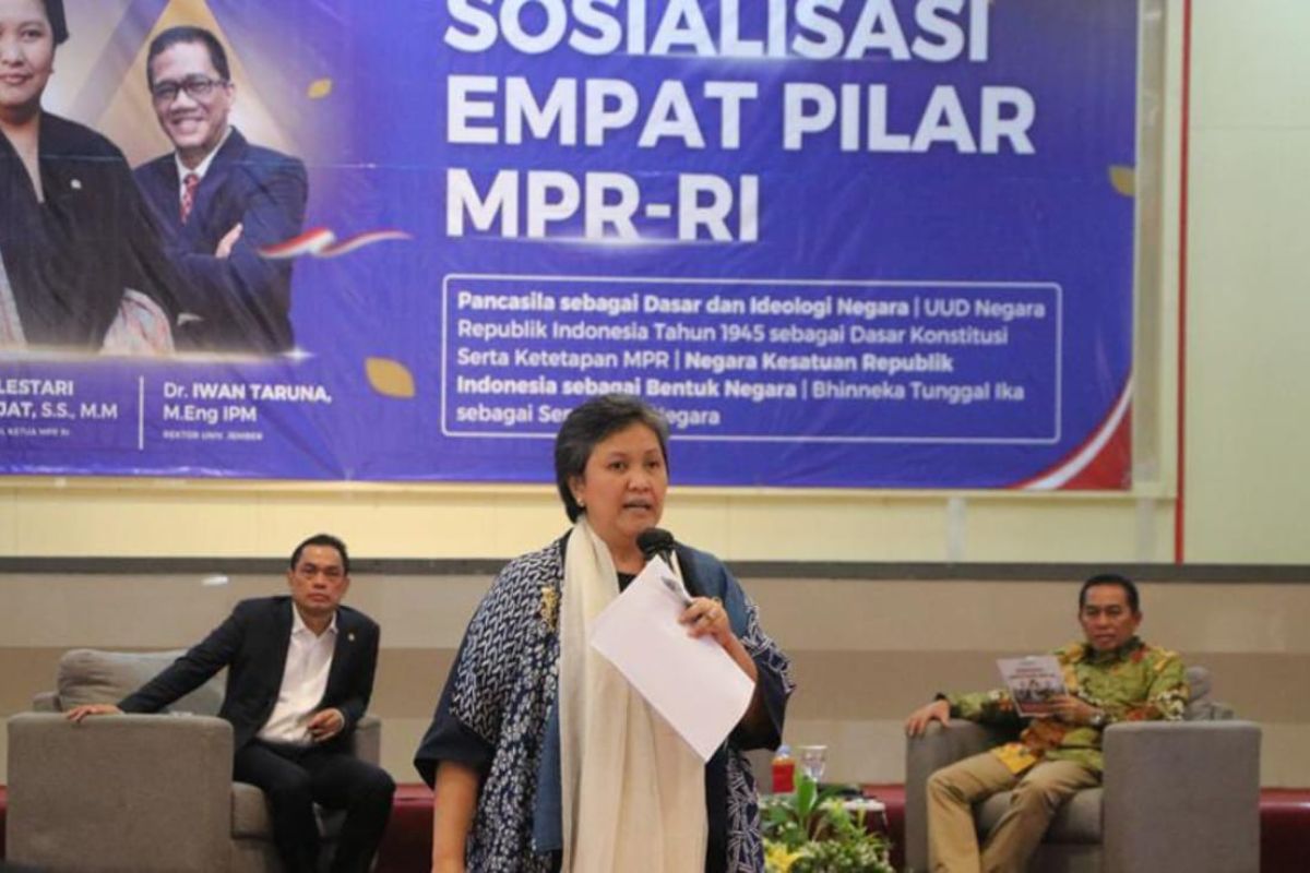 MPR sosialisasikan empat pilar kebangsaan di Universitas Jember