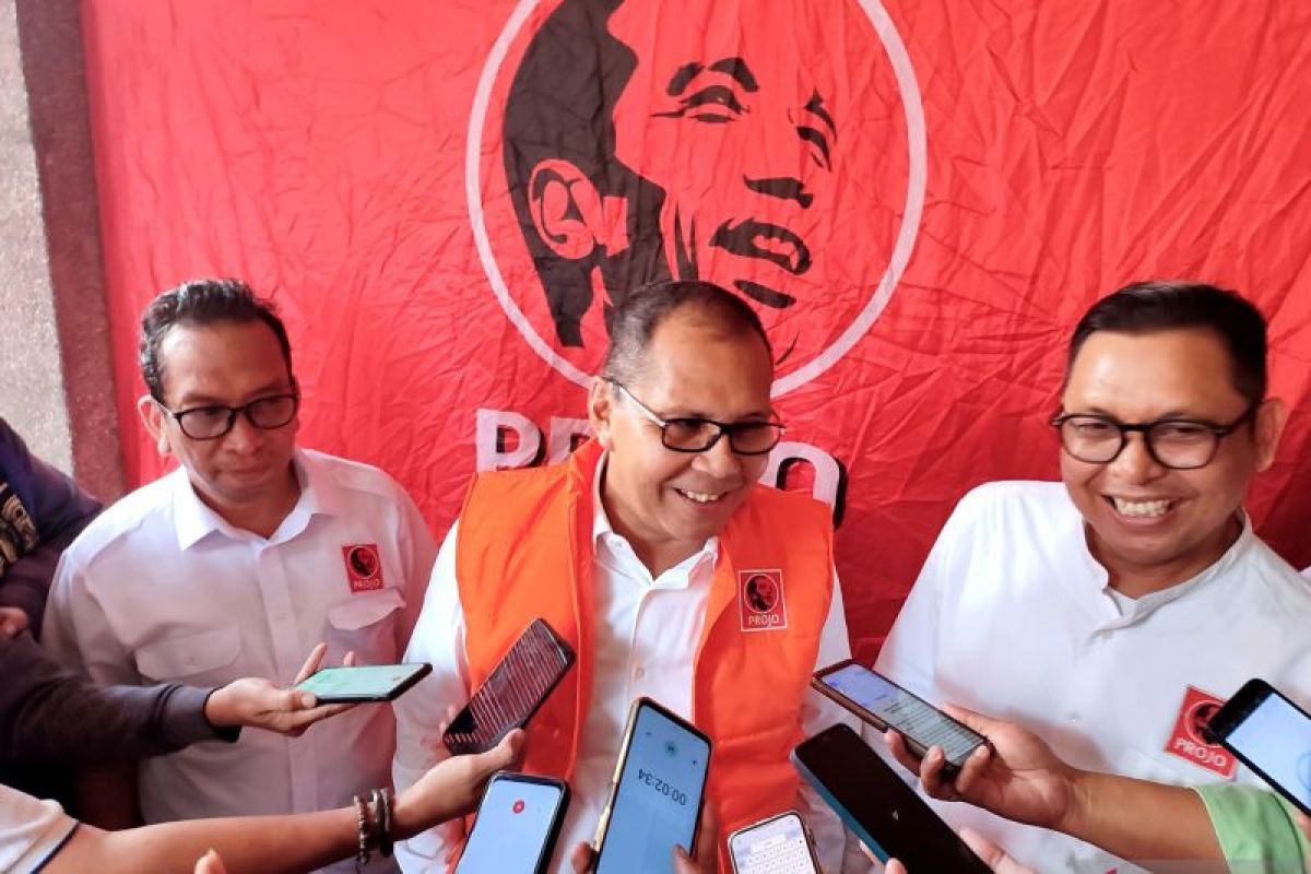 Relawan Projo dukung paslon Danny-Azhar di Pilgub Sulsel