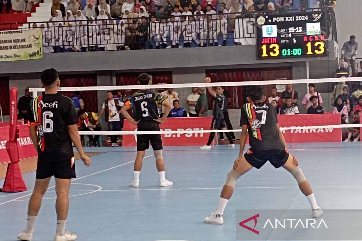 7 provinsi perebutkan medali sepak takraw nomor tim ganda, ada Sumut?