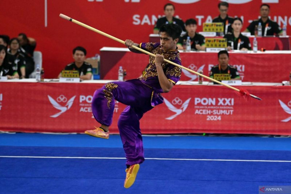 PON XXI: Wushu- raih lima emas, manajer tim Jatim sebut atletnya 