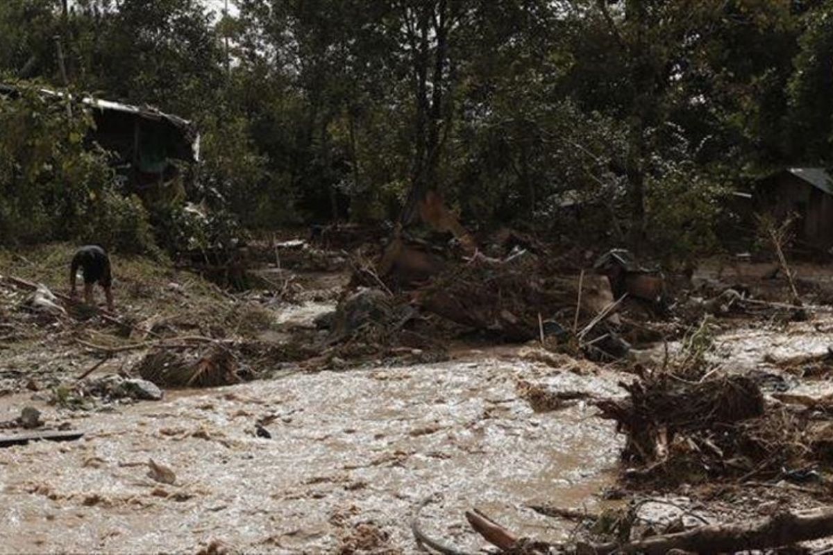 Banjir sebabkan kerusakan luas di Myanmar dan korban jiwa hampir 300