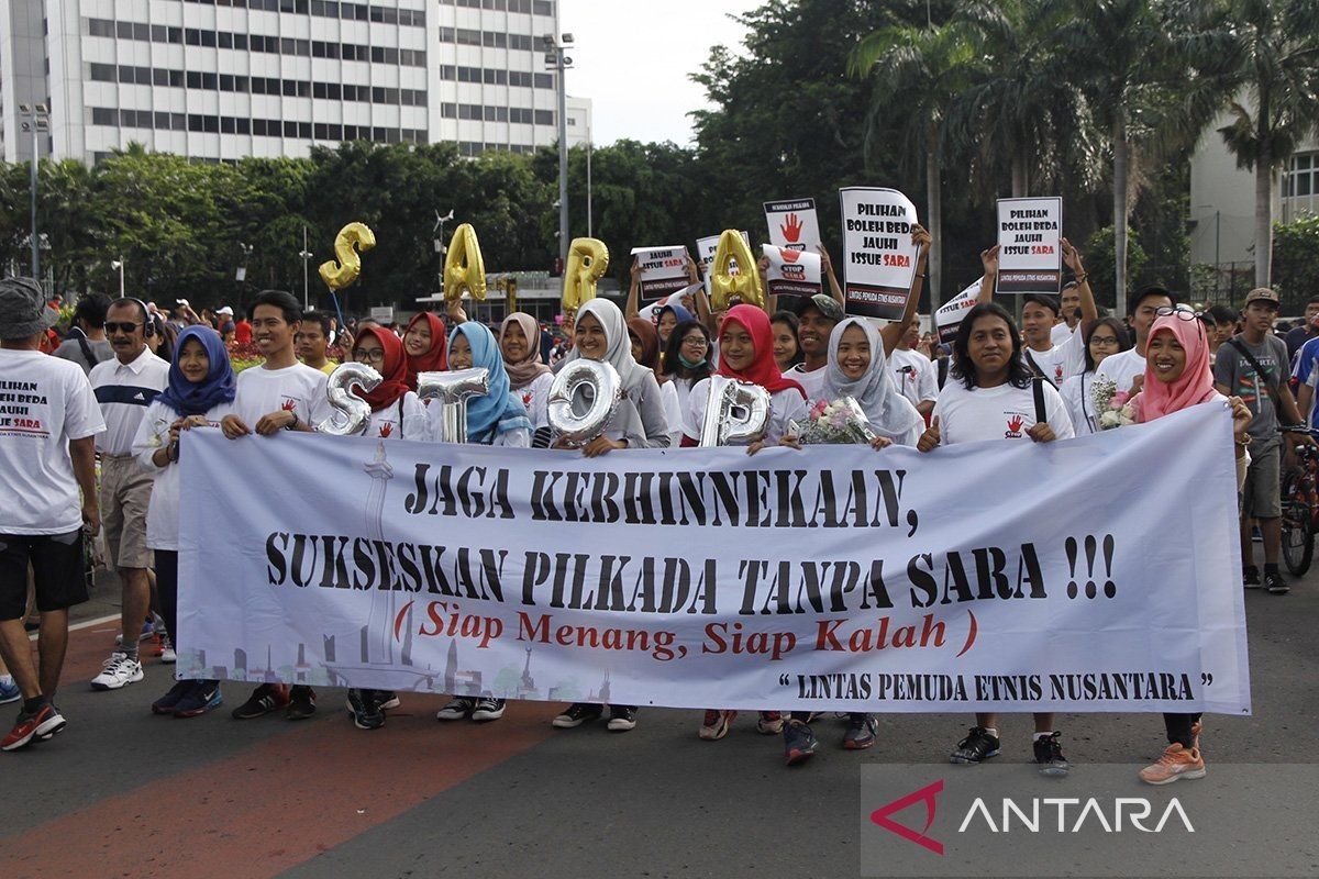 Paslon gubernur dan wagub diingatkan agar tak umbar isu SARA