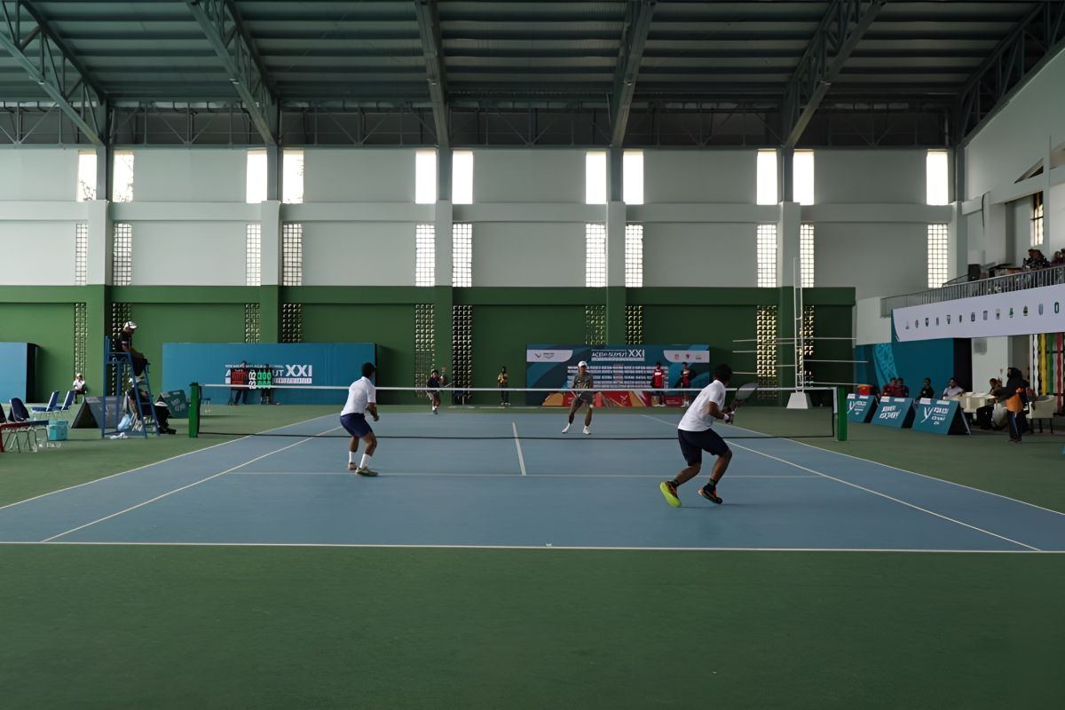 Soft Tenis - Pasangan ganda rebutkan kesempatan lolos babak semifinal