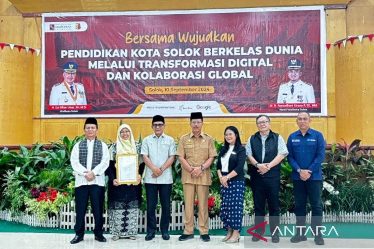 Pemkot Solok pelatihan "coding" untuk wujudkan pendidikan kelas dunia