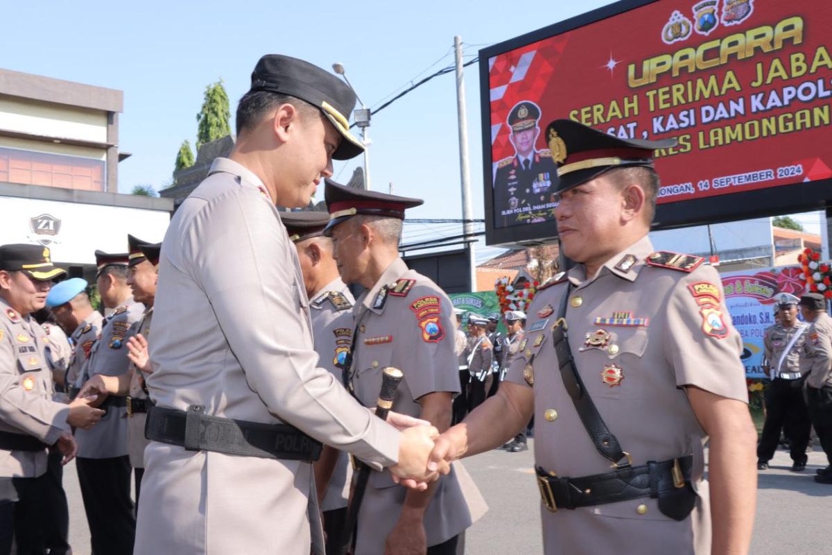 Kapolres Lamongan ingatkan personel soal kode etik dan integritas