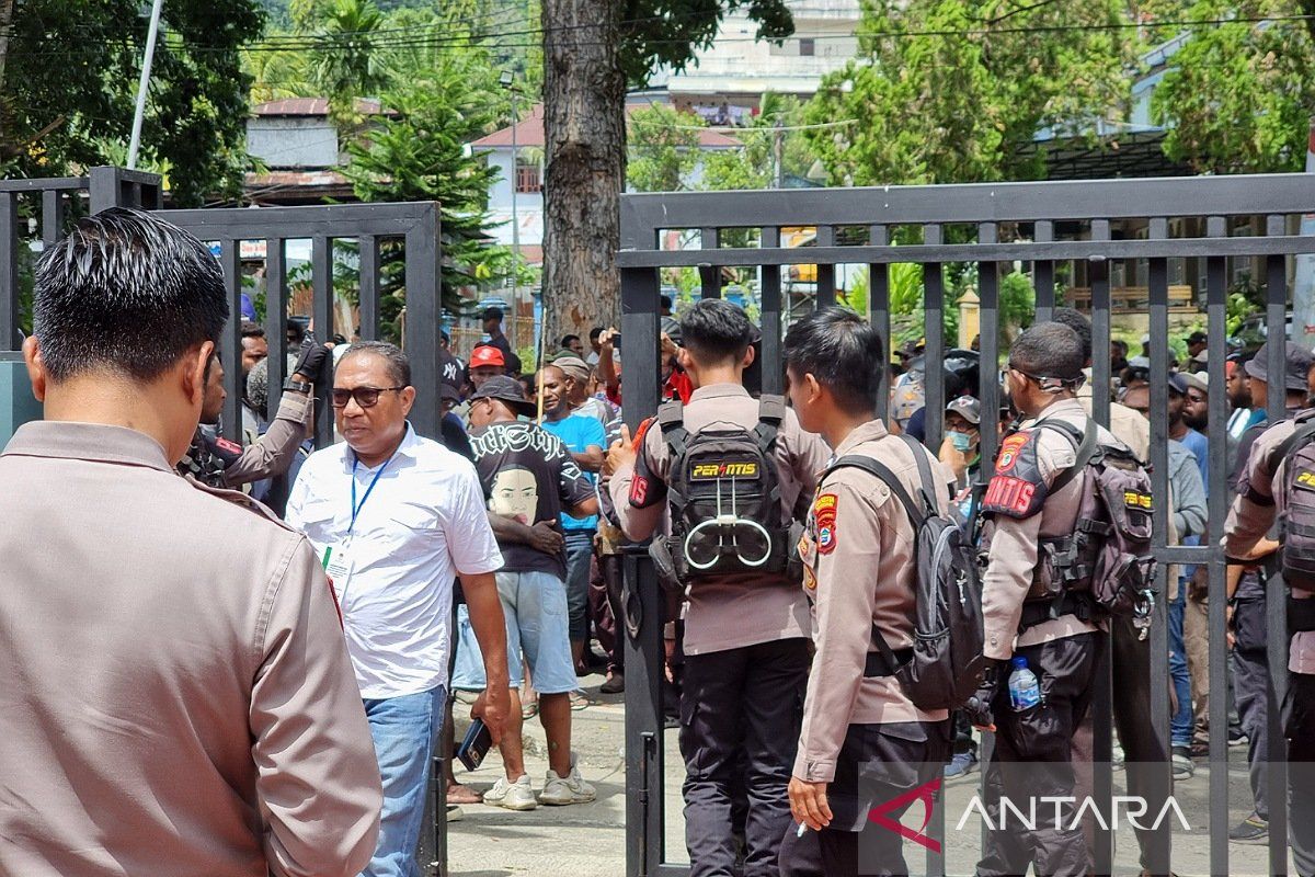 Polresta Manokwari kerahkan 200 personel amankan pendaftaran BERBUDI