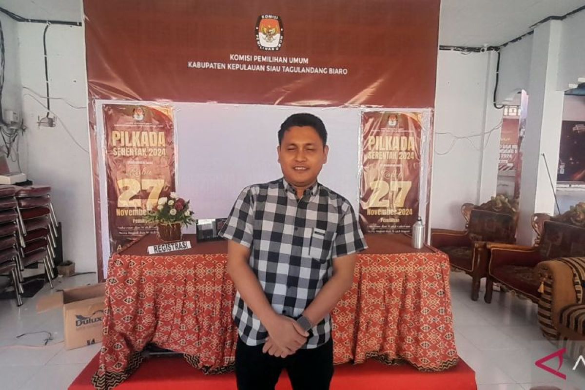 Dokumen perbaikan kedua bakal Paslon diterima, KPU Sitaro lakukan penelitian